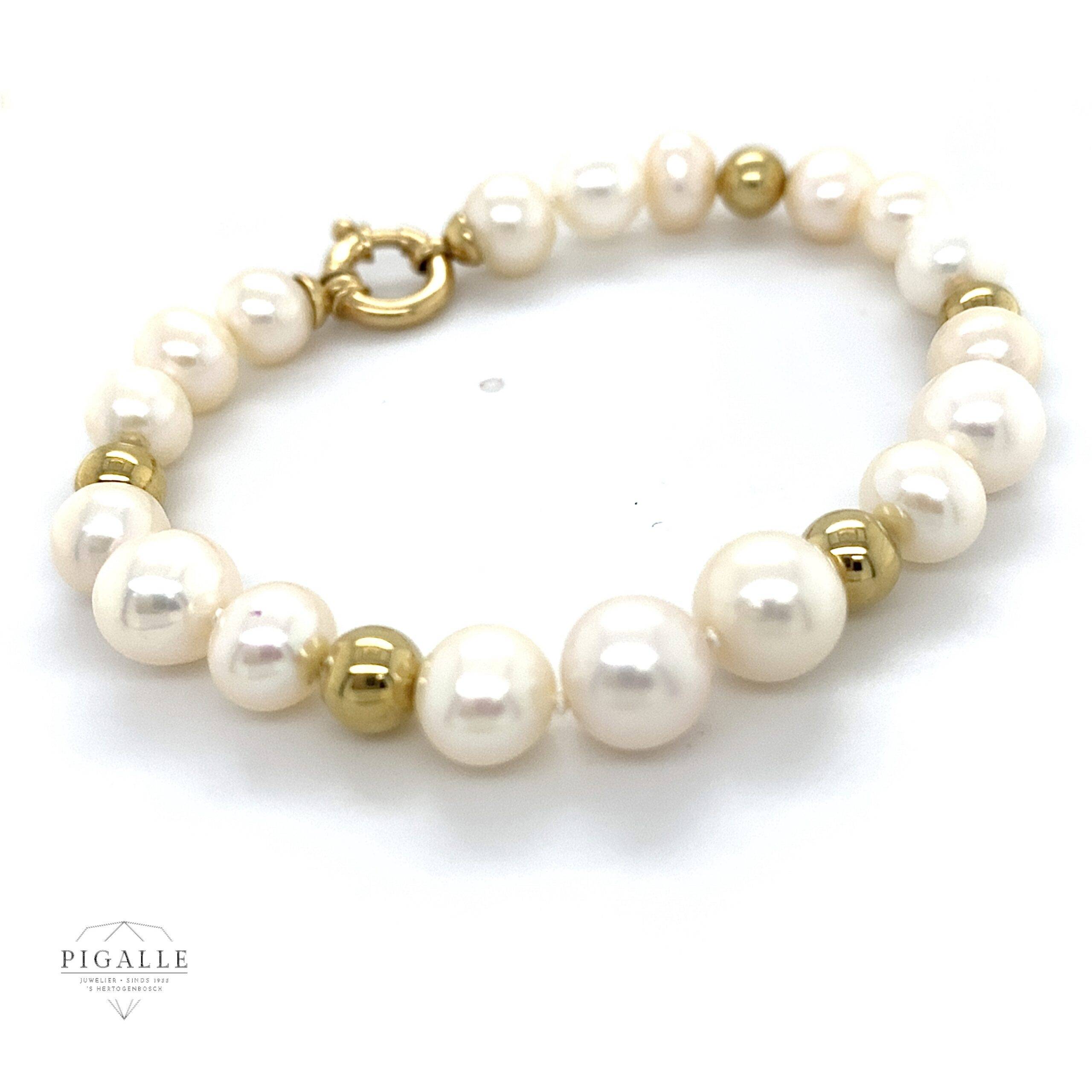 Armband parel 14K goud 7-8mm