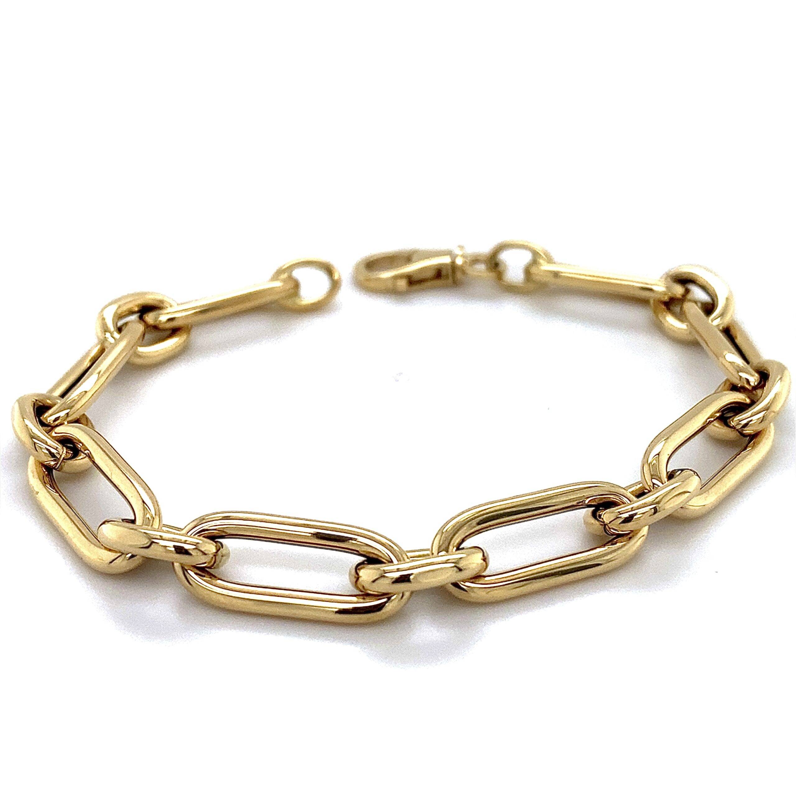 Armband 14k geelgouden Closed for Ever armband