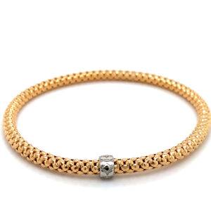 Popcorn flex 18K roségoud 3,5mm