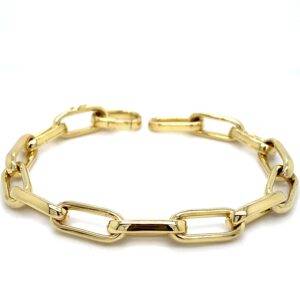18K Geelgouden armband Closed Forever