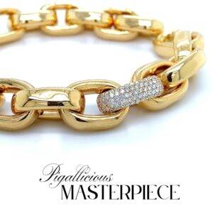 Masterpiece - Armband 18K geelgoud 1.76VS W