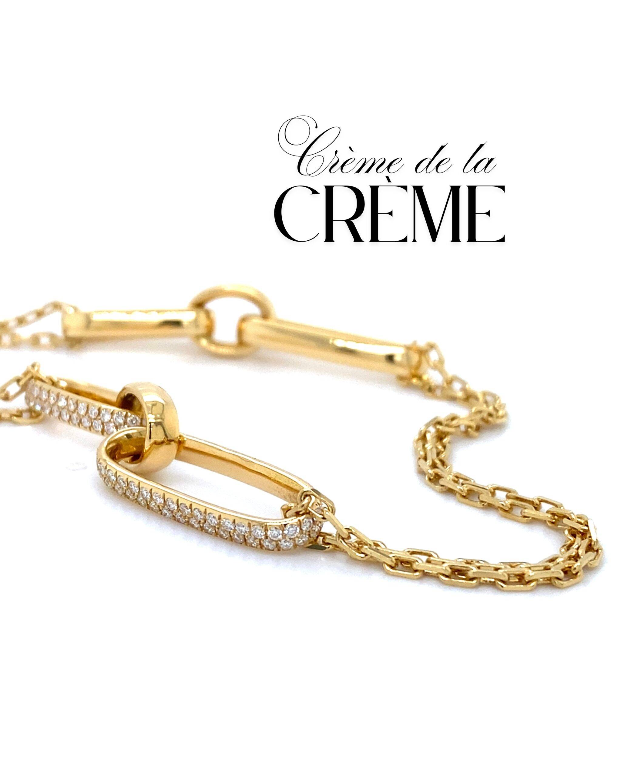 True Masterpiece - Collier lang 18K geelgoud 0.84crt VS W