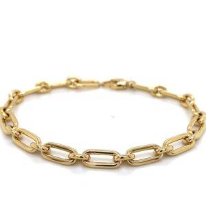 Closed forever armband 18K geelgoud