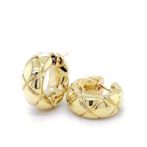 Creolen 18K geelgoud 10-22mm