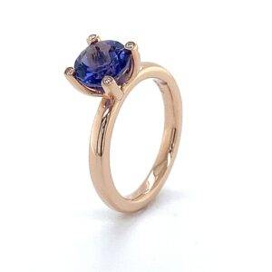 Coming Soon Ring Ioliet 14k roségoud- briljant