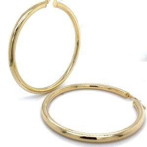 Creolen "Hoops" 14Kgoud 4mm/55mm