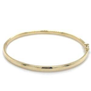 Bangle 14K geelgoud 4mm classic