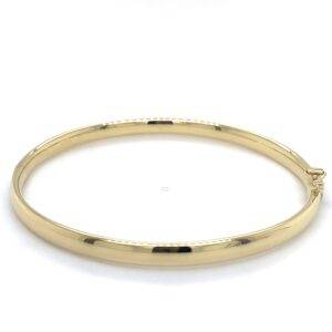 Bangle 14K geelgoud 5mm classic