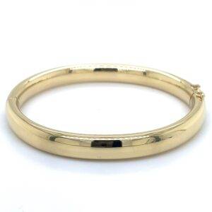 Bangle 14K geelgoud 8mm