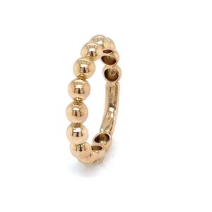 Ring "Bolletjes" 18K roségoud 4mm