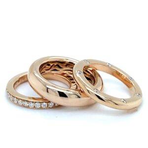 Ring "Perfect Stack" 14 roségoud 6mm bol
