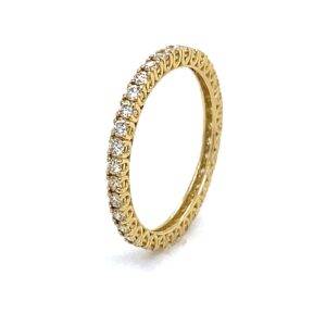 Ring "Alliance Rondom" goud 0,70crt SI W